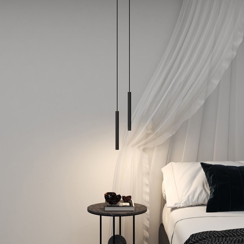 RadiantGlow - Elegant svart LED-pendel for en koselig atmosfære