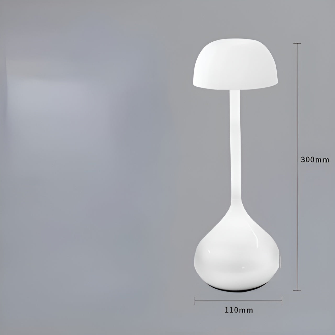 MushGlow - Unik dimbar LED-bordlampe med sopp