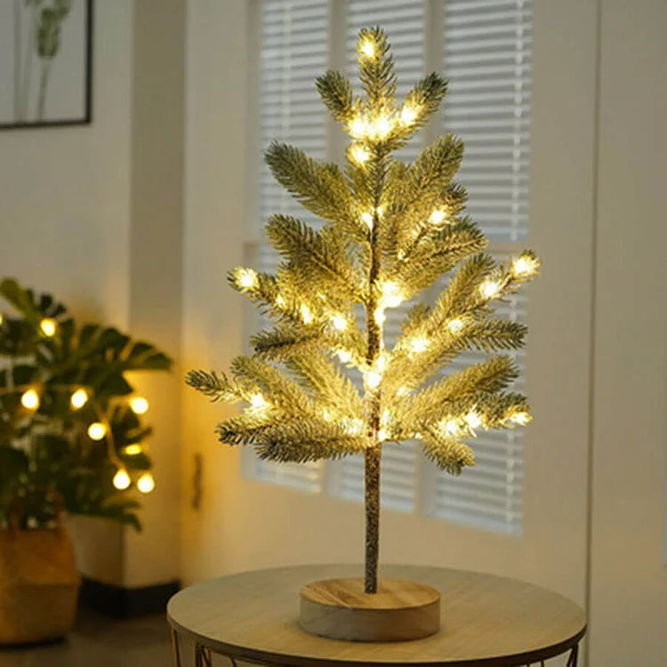 PineGlow - Pine Tree LED lampe i Bonsai-stil til naturlig boligindretning