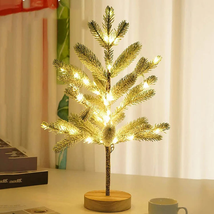 PineGlow - Pine Tree LED lampe i Bonsai-stil til naturlig boligindretning