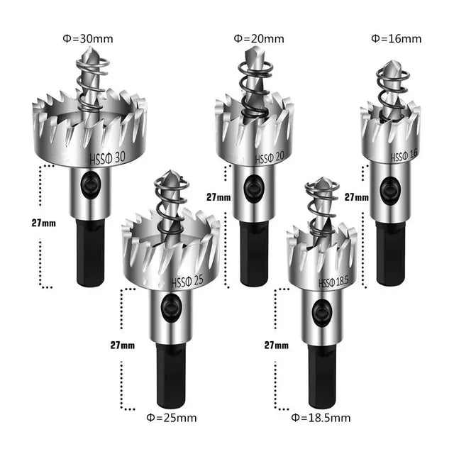 DrillPro -  Presisjonsbor Bitt Sett