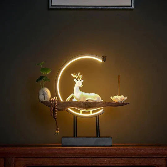 GlowStag - Elegant røkelseslampe inspirert av hjort for en fredelig atmosfære