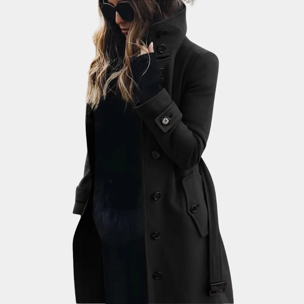 Astrid - Trenchcoat Med Tidløs Design, Uanstrengt Varm Og Elegant