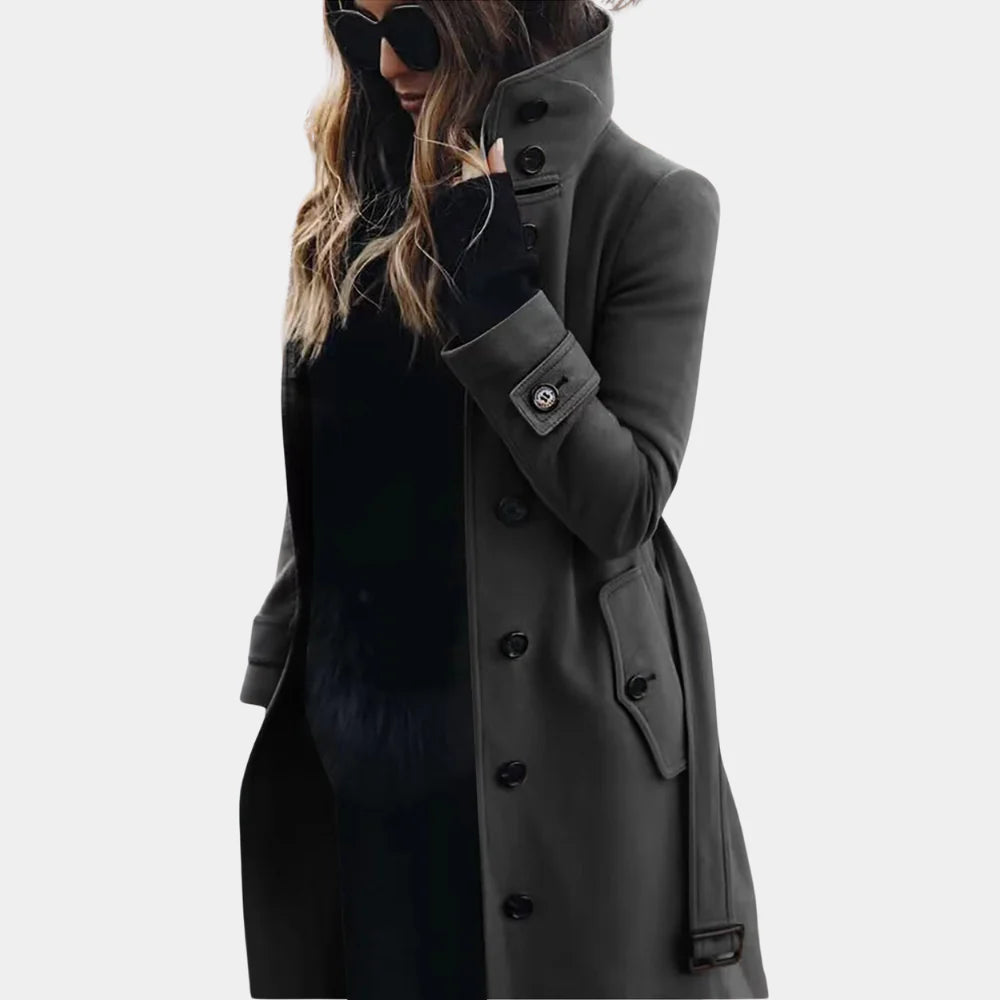 Astrid - Trenchcoat Med Tidløs Design, Uanstrengt Varm Og Elegant