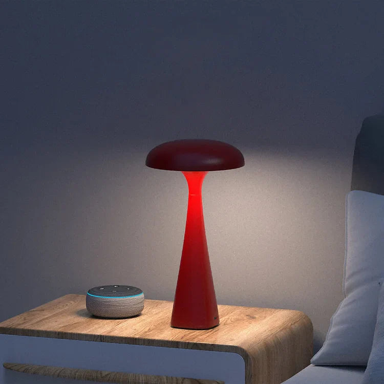 MushroomGlow - Elegant og stilfull LED-bordlampe med tilpassbar belysning