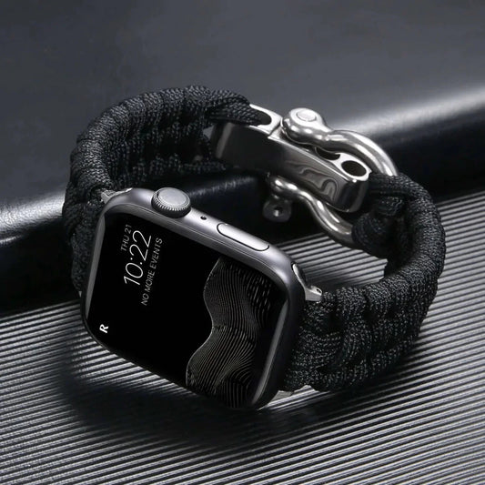 FlexiWrist - allsidig paracord-rem til Apple Watches