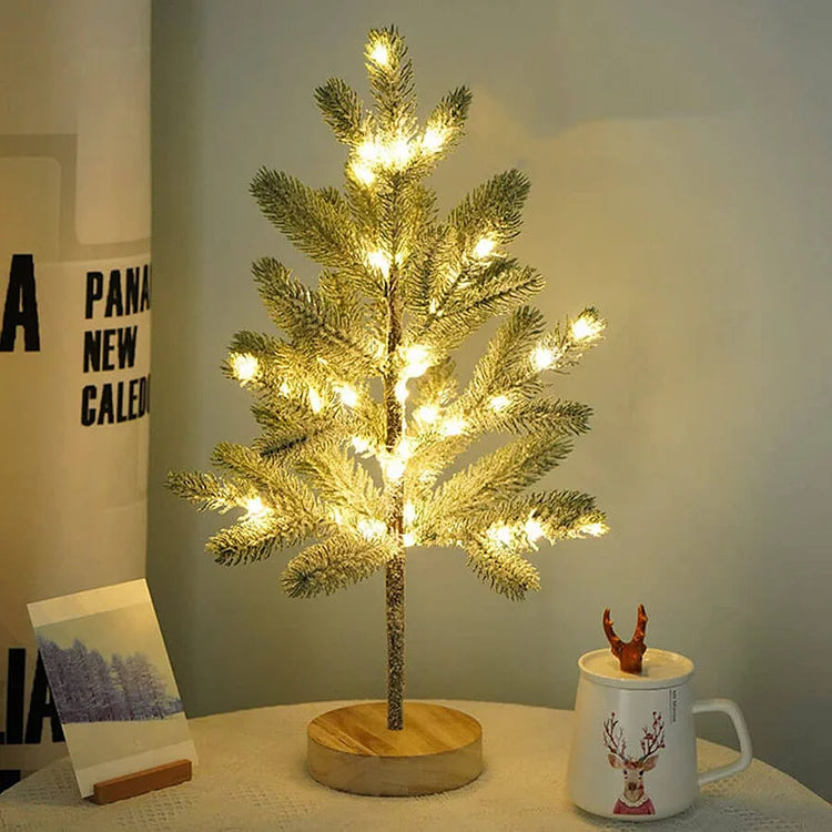 PineGlow - Pine Tree LED lampe i Bonsai-stil til naturlig boligindretning