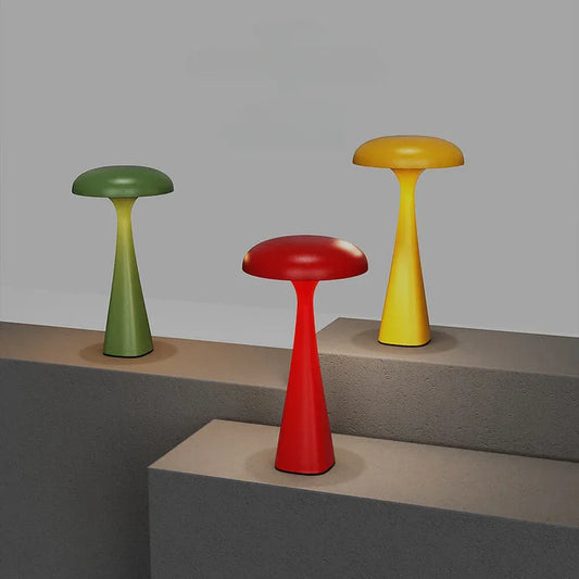 MushroomGlow - Elegant og stilfull LED-bordlampe med tilpassbar belysning